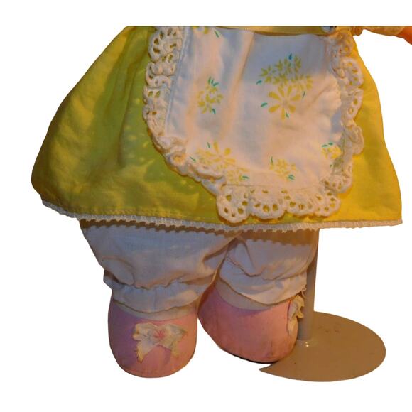 Sweet & Cuddly Vintage 14" Little Braided Hair Rag Baby Doll - Picture 5 of 6